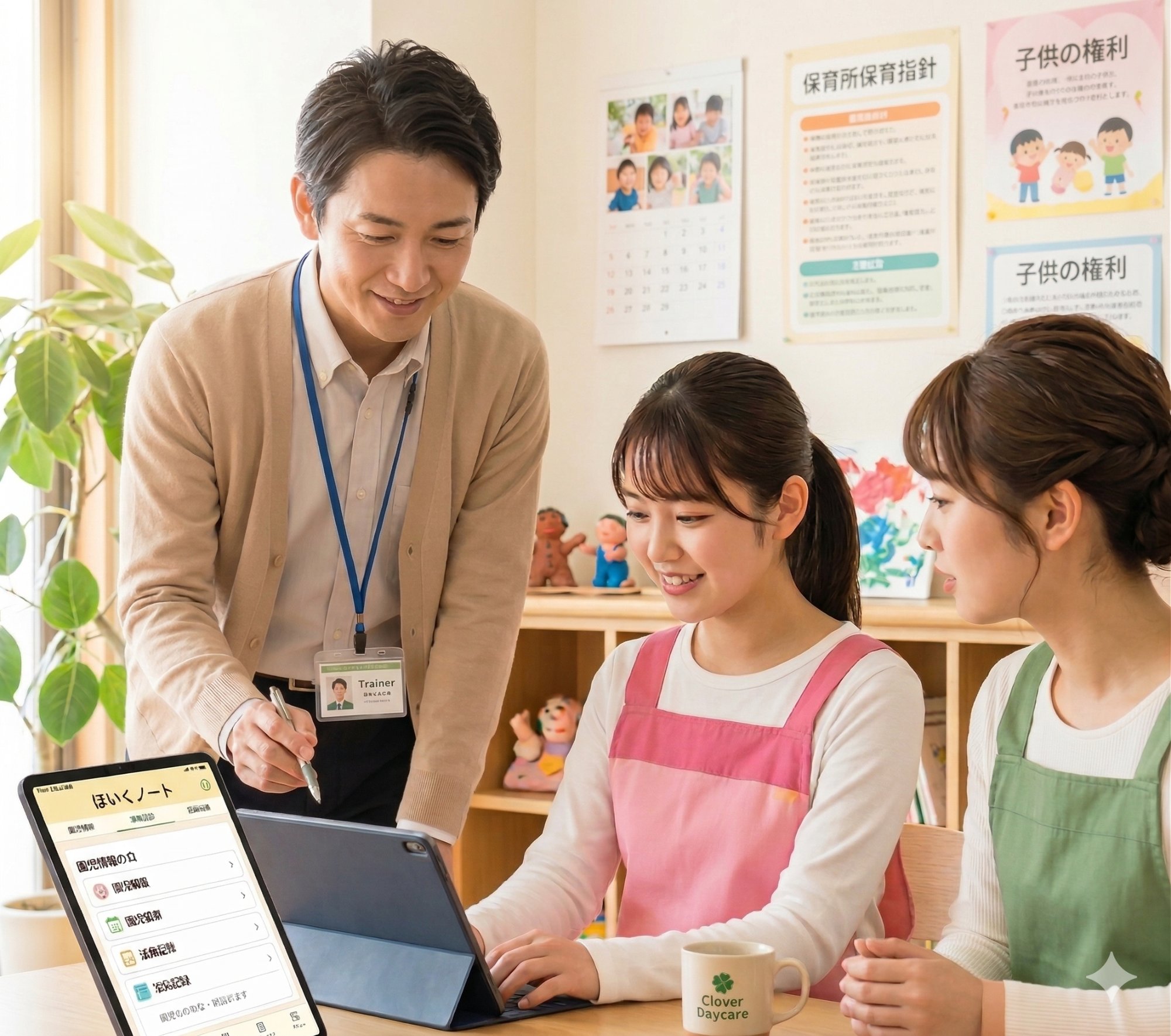 保育研修の様子